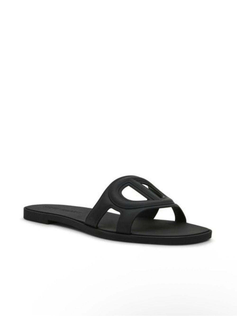 Steve Madden Black Jellie Jelly Slide Sandals